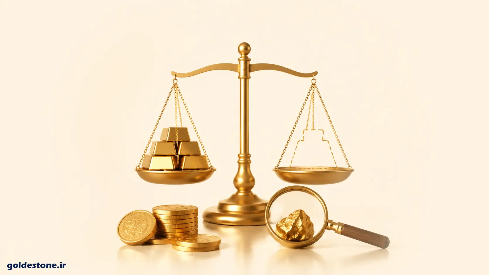 خالی فروشی طلا چیست؟ چطور در دام آن نیفتیم؟!